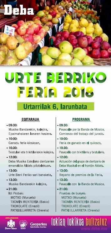 La Feria de Urte berri  se ha celebrado a pesar del mal tiempo