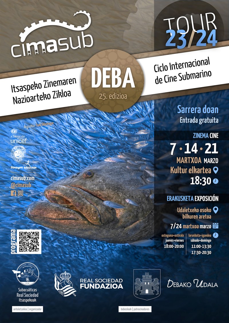 CIMASUB llega a Deba: el festival del mundo submarino