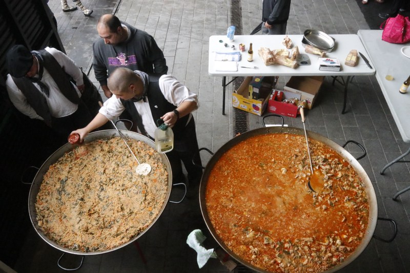Comida popular en Euskal Jaia