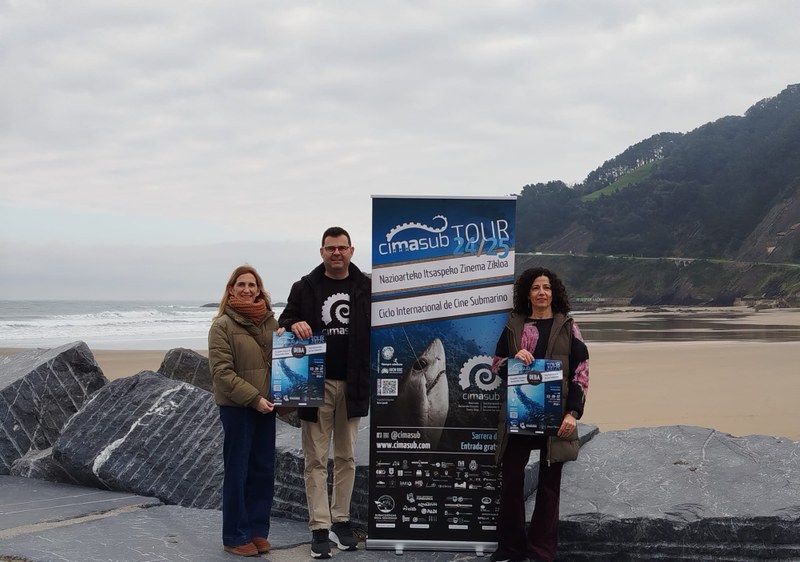 Deba acoge el festival de cine submarino que invita a un compromiso con los océanos, desde el 13 al 27 de marzo