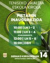 Deba celebra el sábado su Festival de Tenis con la inauguración de una nueva pista renovada