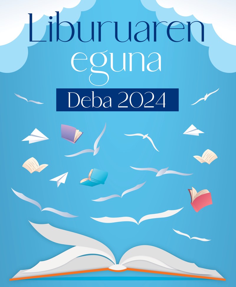 Deba celebrará el día del libro el martes, 23 de abril