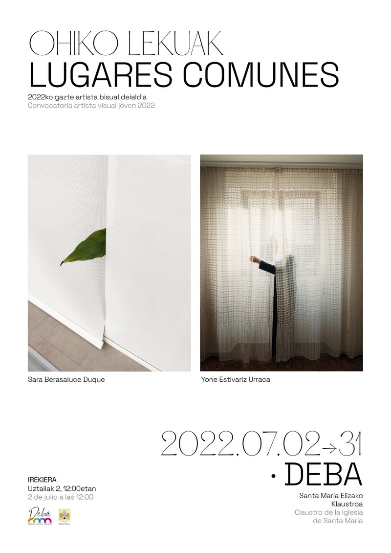 El 2 de julio se inaugura la exposición 'Lugares comunes'