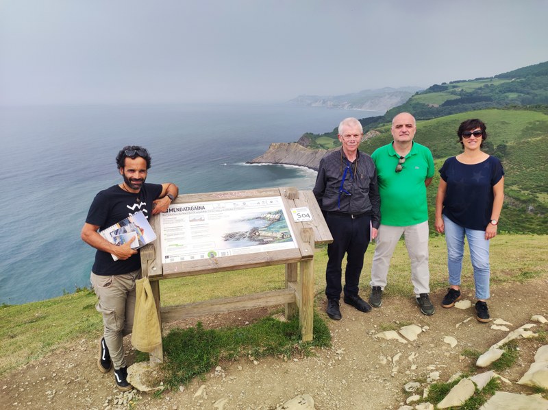 El Geoparque de la Costa Vasca vuelve a superar con éxito la reválida de la UNESCO