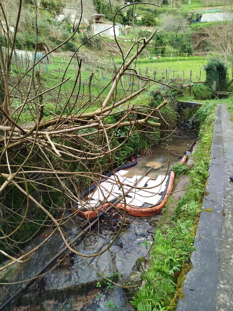 El Gobierno Vasco está realizando un seguimiento exhaustivo del río de Osio tras el vertido de queroseno del pasado 3 de enero