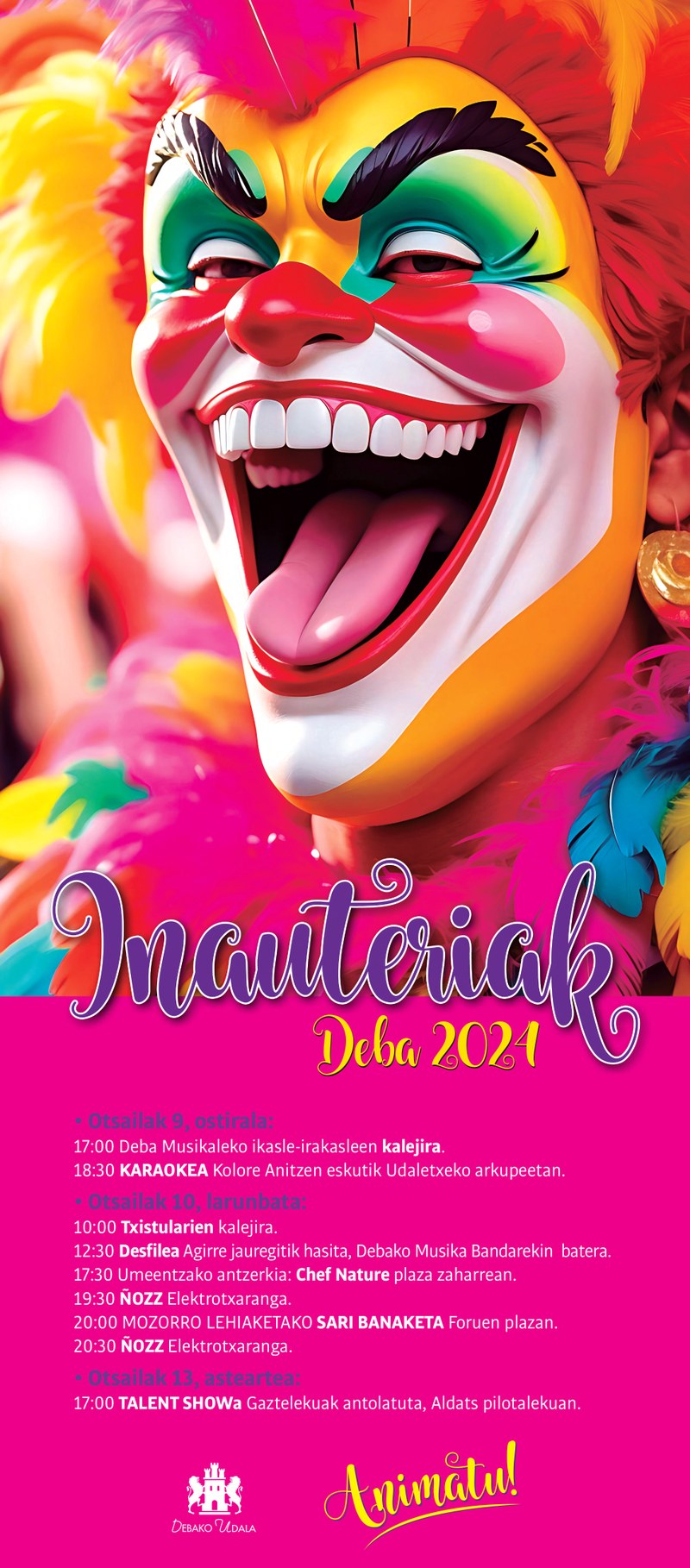 El plazo para inscribirse en el concurso de disfraces se abrirá el 2 de febrero