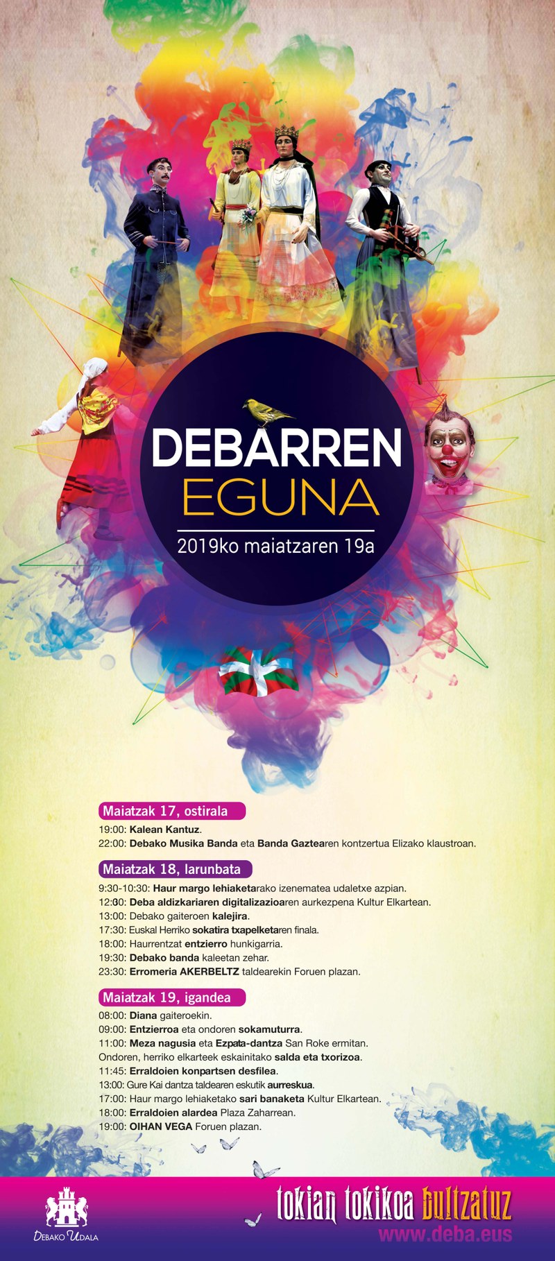 Este fin de semana celebraremos el Día del debarra