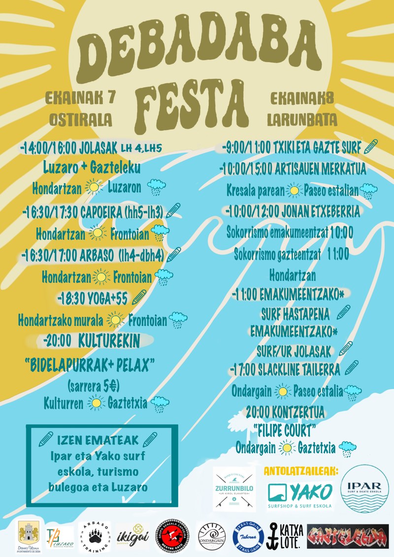 Festival DebaDaba este fin de semana en Deba