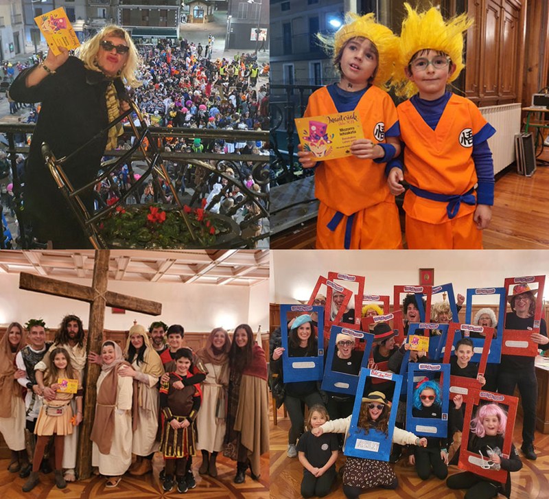 Los mejores disfraces del concurso de carnaval