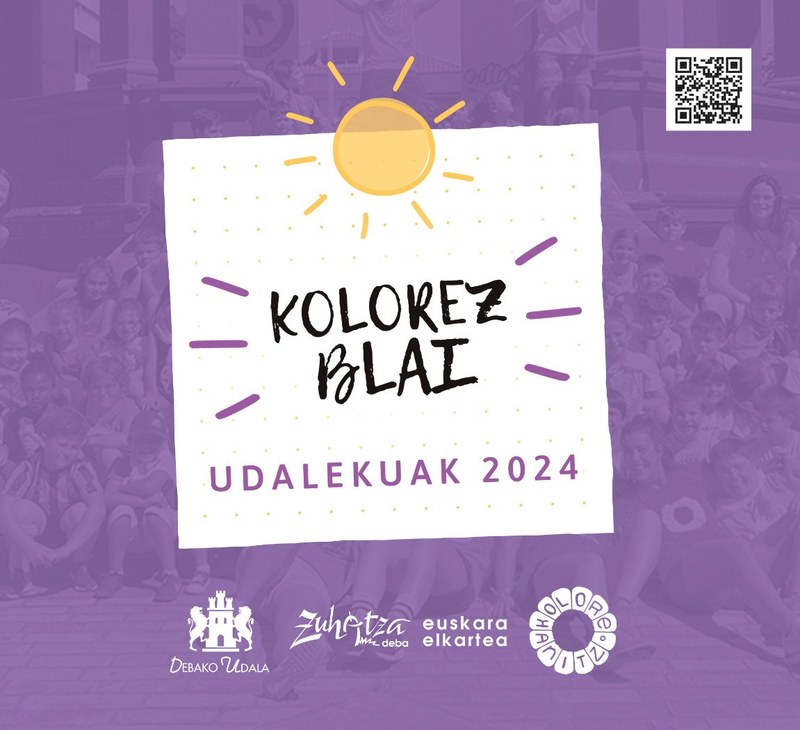 Publicada la lista de personas admitidas en las colonias de verano Kolorez Blai 2024