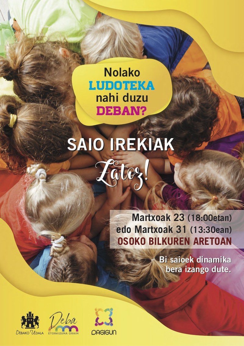 Se iniciará un proceso para crear la ludoteca atendiendo a una demanda de hace tiempo