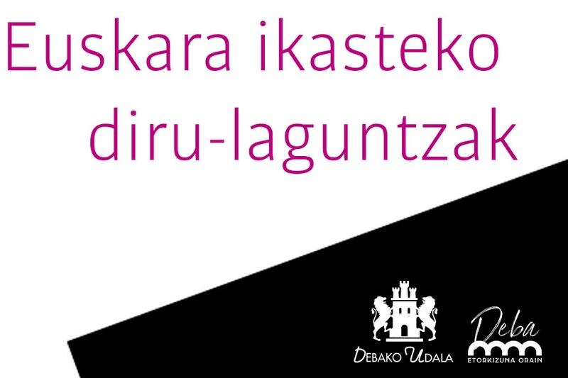  Subvencion para las personas de deba  que han estudiado euskara o han tomado parte en los cursos de la UEU