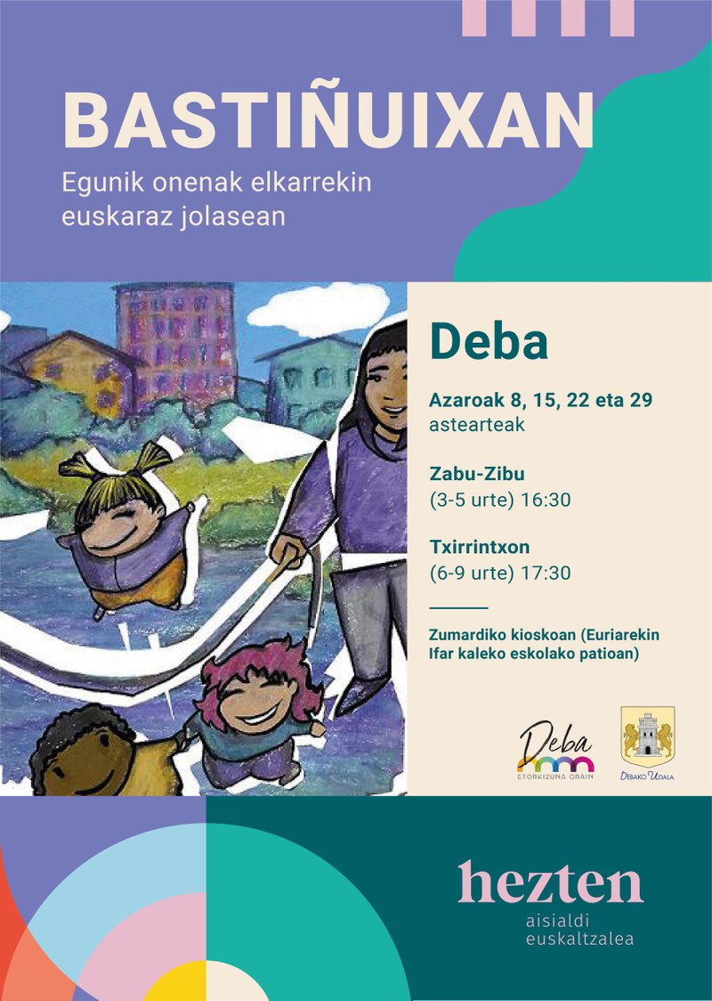 Vuelve el programa 'Bastiñuixan' con el objetivo de aumentar el uso del euskera