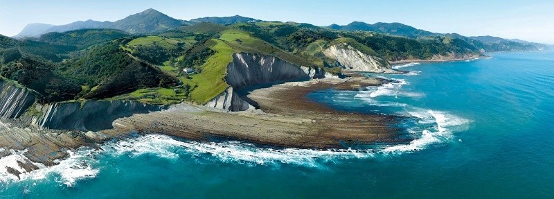Le flysch, l`histoire de la Terre