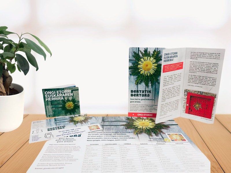 “Bertatik bertara” kanpaina zerbitzu sektorean euskara areagotzeko
