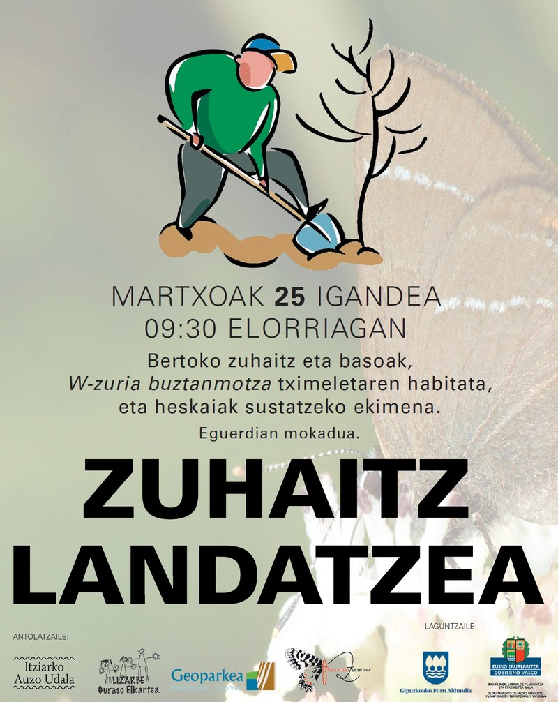 350 zuhaitz landatuko dira igandean Elorriagan