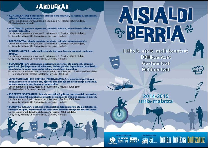 Aisialdi berria martxan