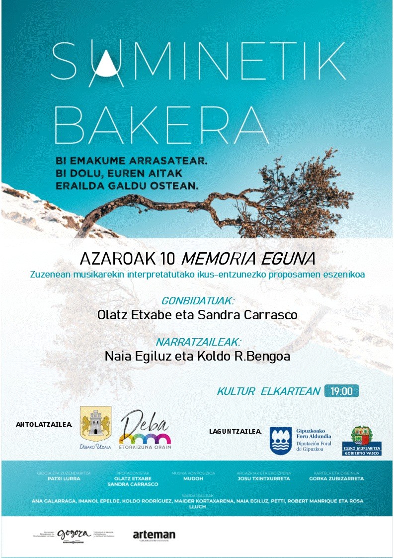 Azaroaren 10eko memoriaren egunerako ekitaldia antolatu du Bizikidetza Batzordeak