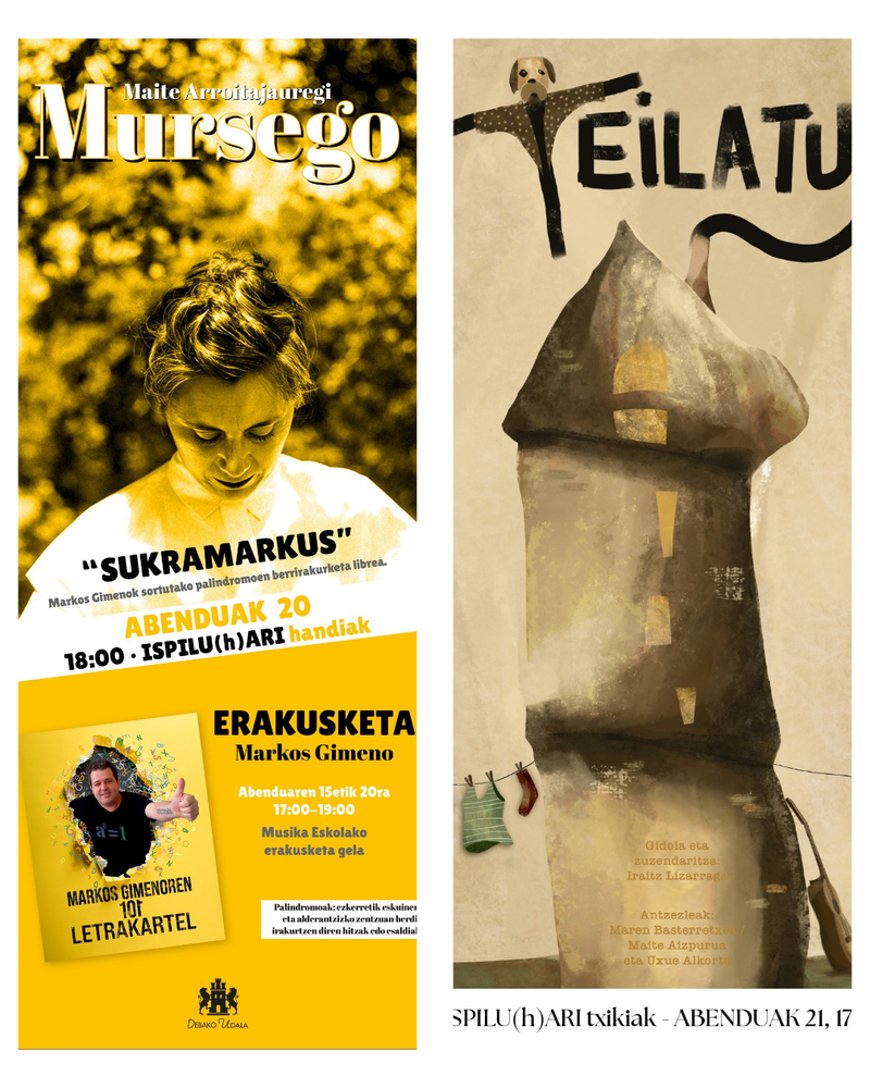 Bi kontzertu eskainiko dira asteburuan, Deban, Ispilu(h)ari programaren baitan