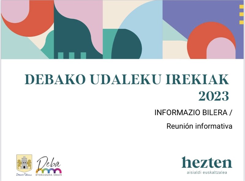 Debako udalekuen inguruko informazioa, gurasoentzat