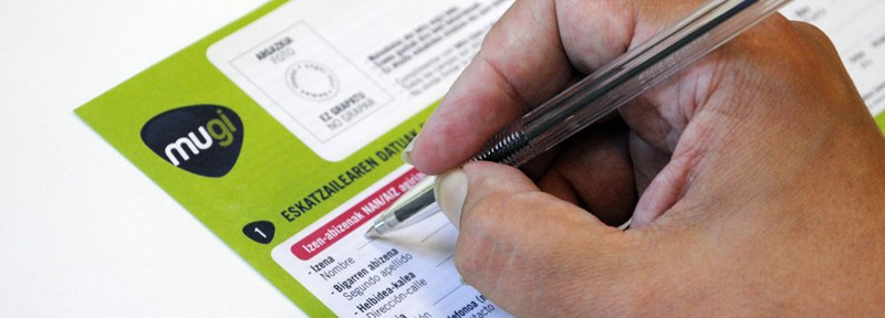 Debarrek Mugi txartela eskuratu ahal izango dute udaletxean, Herritarren Arreta Zerbitzuaren bitartez