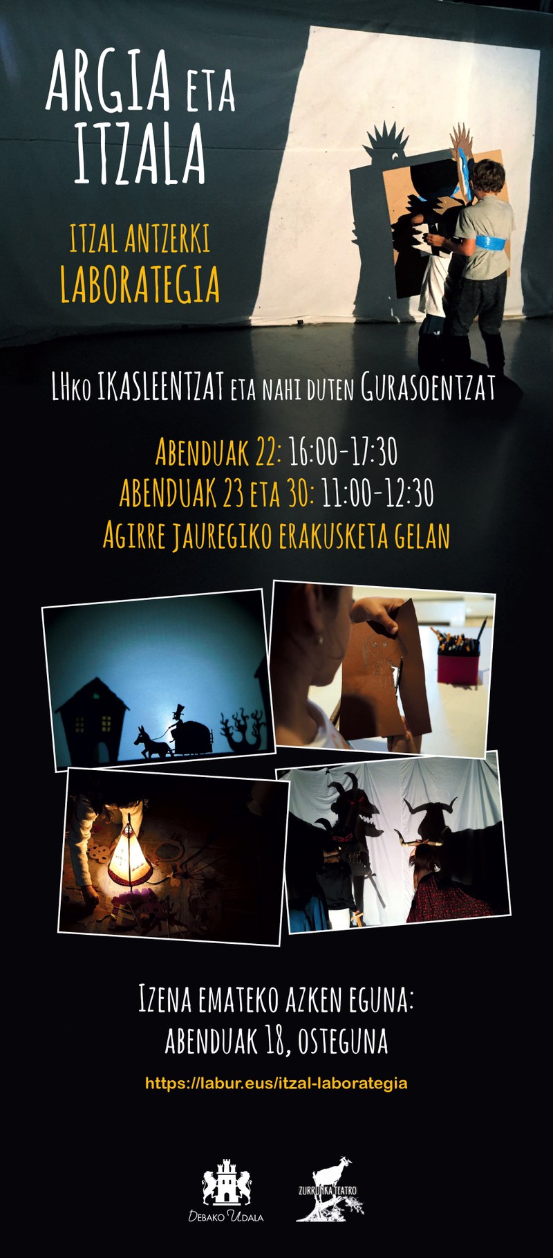 Gabon hauetan argi eta itzalen magian murgiltzeko aukera izango da Deban