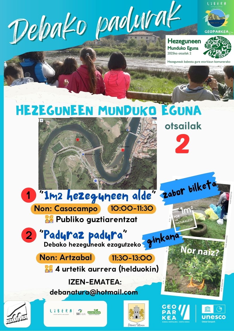 Ingurune naturala ezagutzeko eta babesteko antolatutako jarduerak, Hezeguneen Munduko egunaren harira