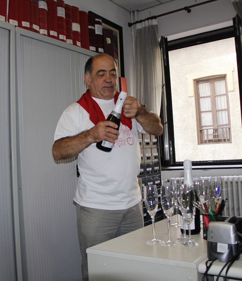 Josu Iriondok botako du jaietako txupinazoa