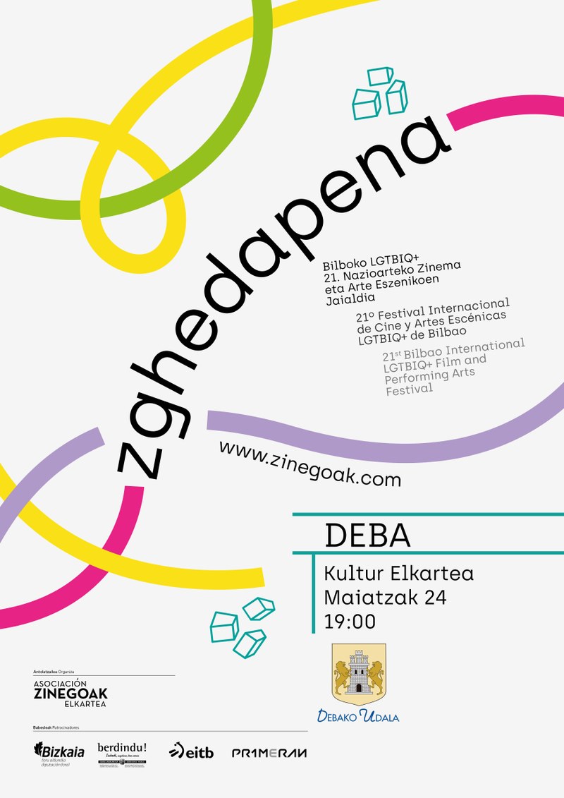 LGTBIQ+ nazioarteko zinema eta arte eszenikoen jaialdia Deban, maiatzaren 24an