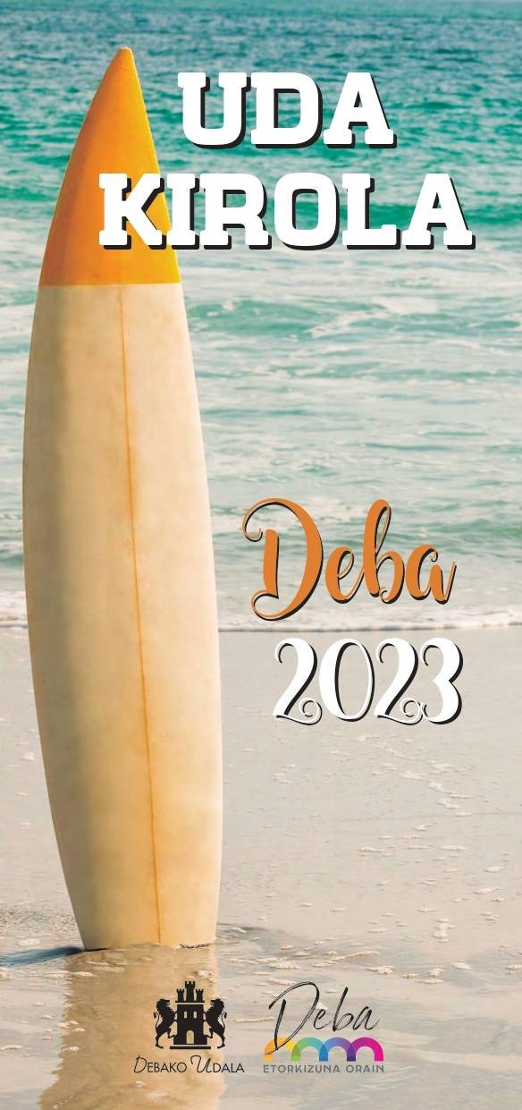 Maiatzaren 22tik aurrera Debako Uda Kirola 2023 ikastaroetan izen emateko aukera izango da