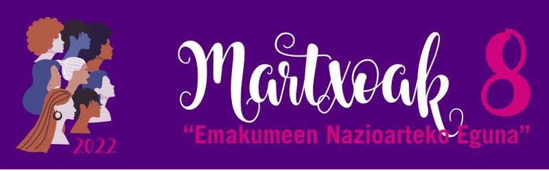 Martxoak 8: adierazpen instituzionala