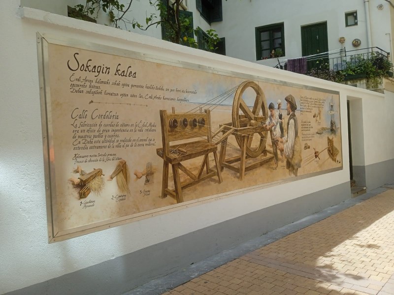 Mural berri baten inaugurazioa Sokagin kalean bihar 12:30ean