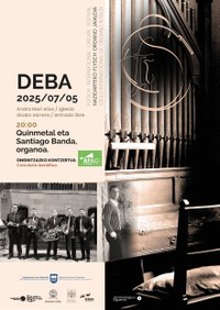 Nazioarteko Flysch Organo Zikloko kontzertu bat jasoko du Debak datorren uztailaren 5ean