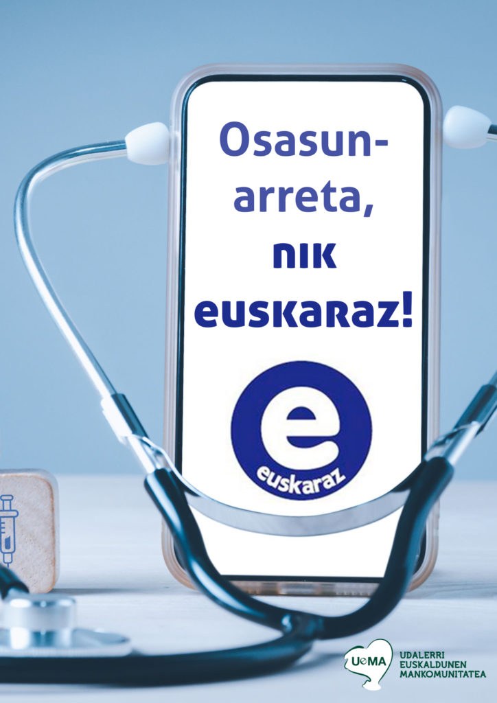 Osasun-arreta ere euskaraz eskatzeko aukera
