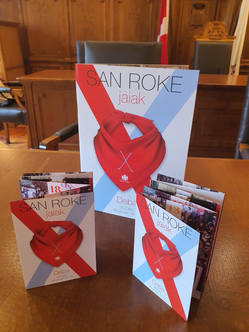 San Roke jaietako programak turismo bulegoan eskuragarri