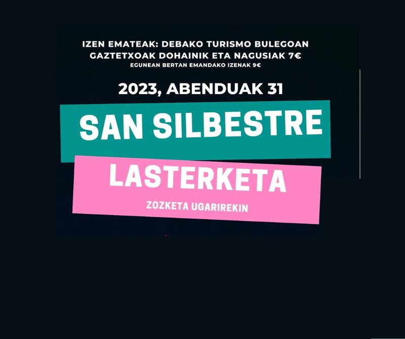 San Silbestre proban izena emateko epea irekita dago