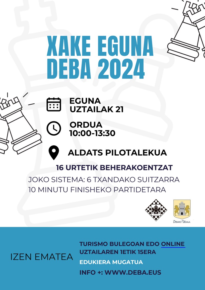 Xake Eguna ospatuko da uztailaren 21ean Deban