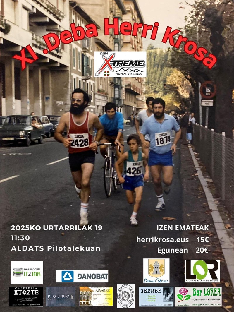 XI. Herri Krosaren edizioa ospatuko da igandean, urtarrilak 19