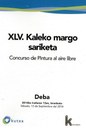 XLV. Kaleko margo sariketa