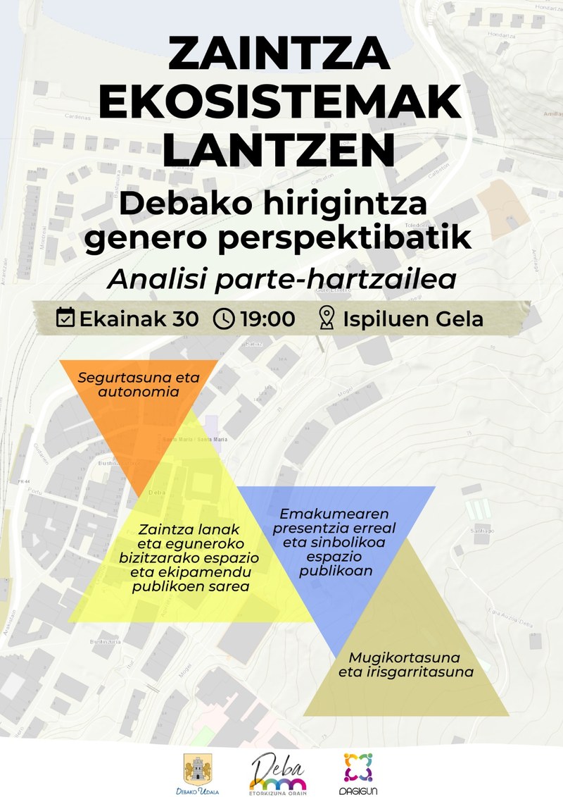 Zaintza ekosistemak lantzen, analisi parte-hartzailea egiteko bi hitzordu