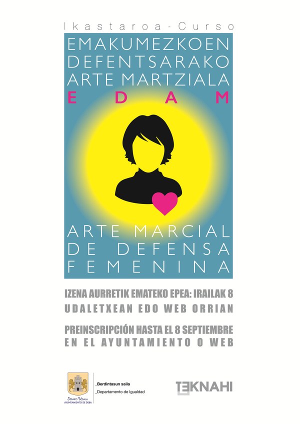 CURSO – ARTE MARCIAL DE DEFENSA FEMENINA - EDAM