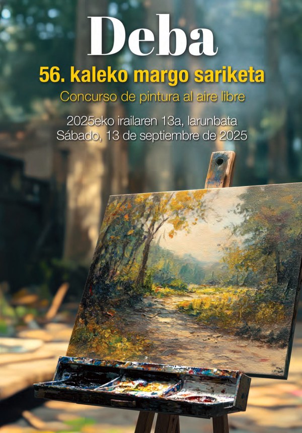 Deba acoge la 56ª edición del Concurso de Pintura al Aire Libre