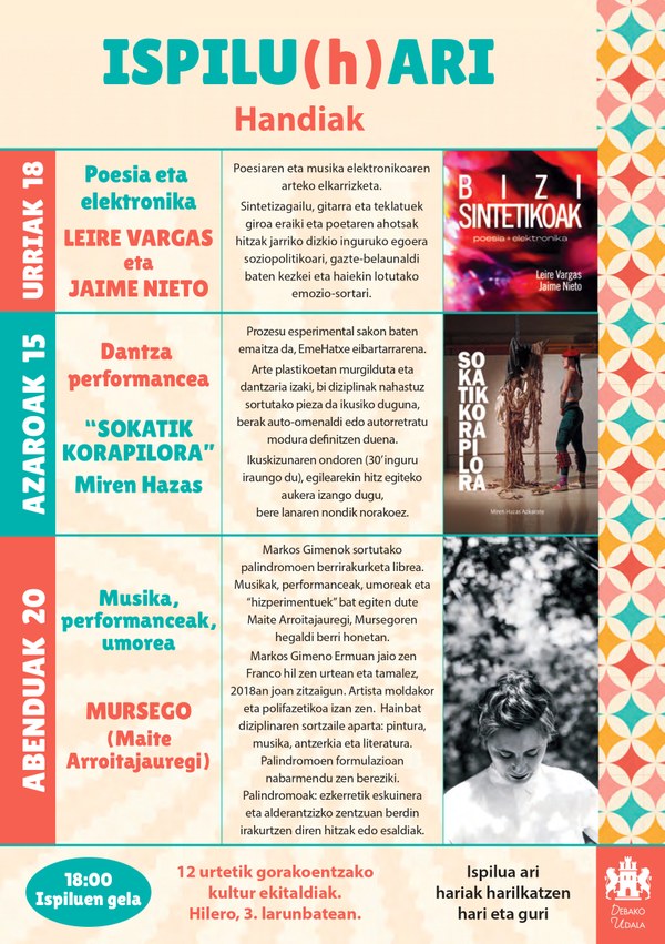 Deba lanza ISPILU(h)ARI: un proyecto cultural para promover el euskera y la transmisión cultural