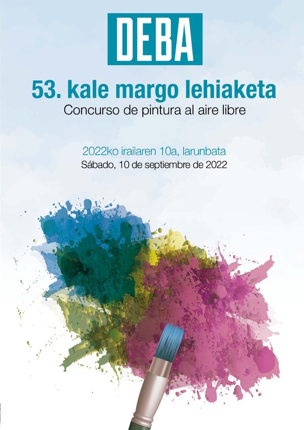 El 10 de septiembre se celebrará la edición 53 del concurso de pintura al aire libre 