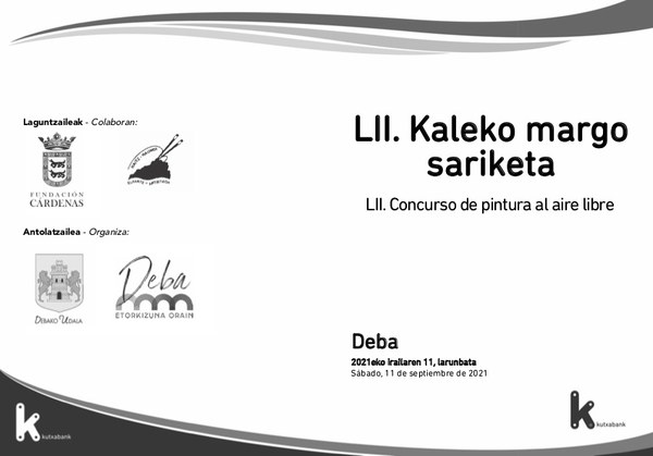 El 11 de septiembre se celebrará el concurso de pintura al aire libre de este año