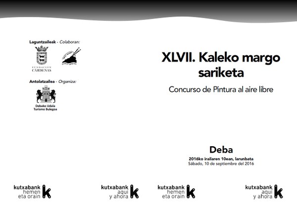 El Ayuntamiento de Deba ha publicado las bases del XLVII. Concurso de pintura al aire libre