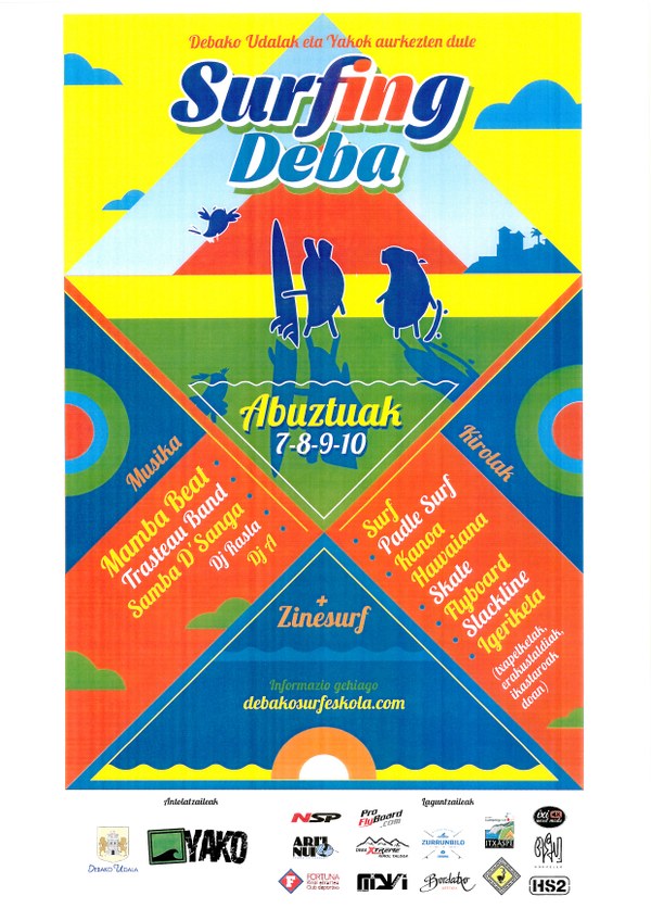Comienza el festival Surfing Deba 