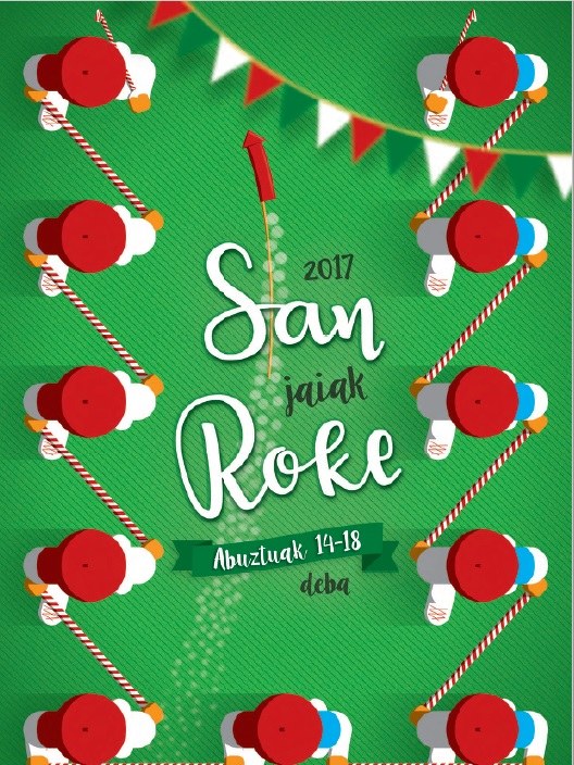 El Ayuntamiento ha puesto en marcha un concurso de carteles para anunciar las fiestas de San Roke 2018