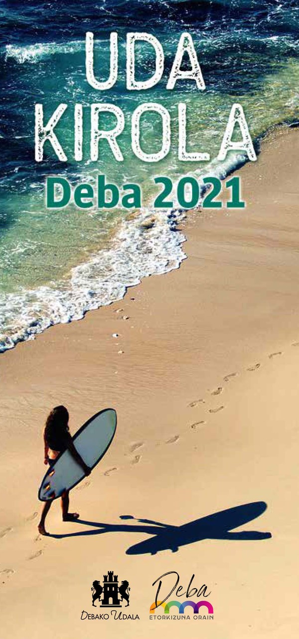 El próximo lunes 14, comenzará la inscripción del programa Uda Kirola 2021 para los y las jóvenes empadronadas en Deba