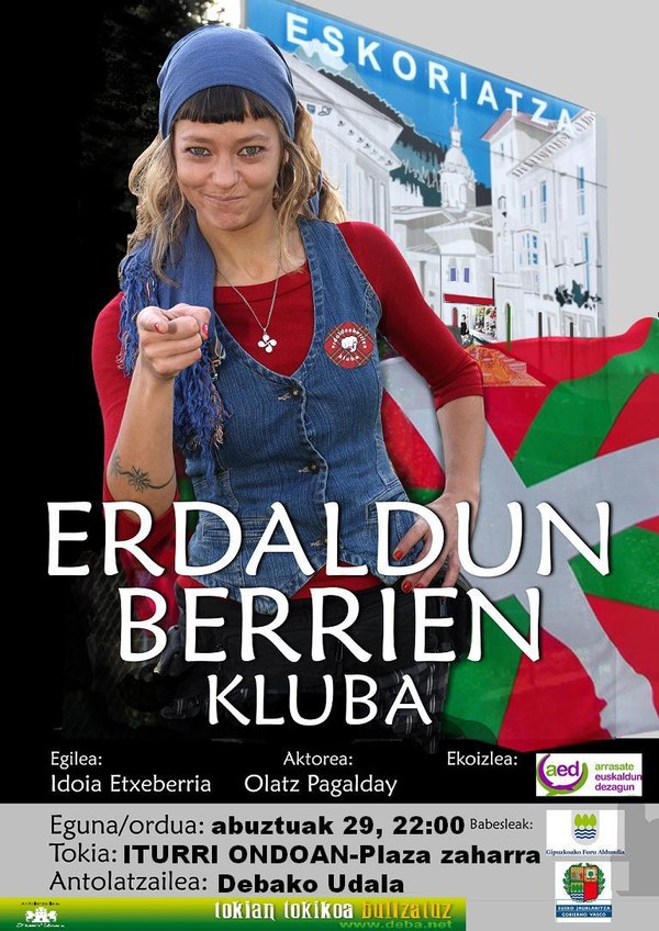 Vuelve el programa Iturri Ondoan con la obra "Erdaldun Berrien Kluba" 